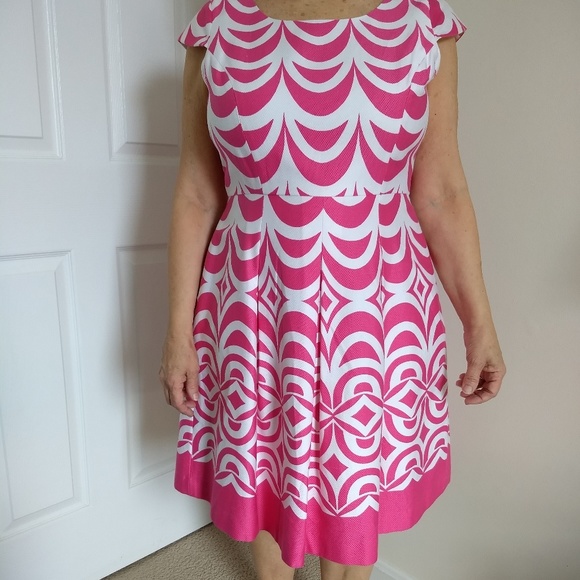 Talbots Petite Pink Spring Easter Dress - Picture 3 of 4